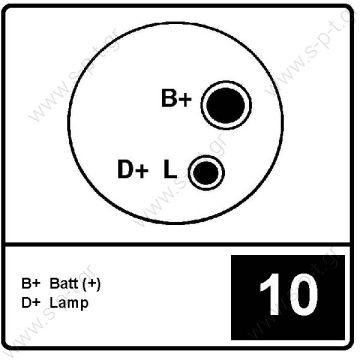 DAN630, DENSO ΔΥΝΑΜΟ  FIAT  PUNTO  MAGNETI MARELLI 63321280  12V 65 Amp FIAT PALIO\MULTIPLA\DOBLO 1.2\1.6 01-  PV4 x 60  DENSO  DAN511 DAN630  63321747 MAGNETI MARELLI ΔΥΝΑΜΟ FIAT  PUNTO LANCIA Y 12V 65A rear dropout 24mm  63321280 Lucas LRB215   - 